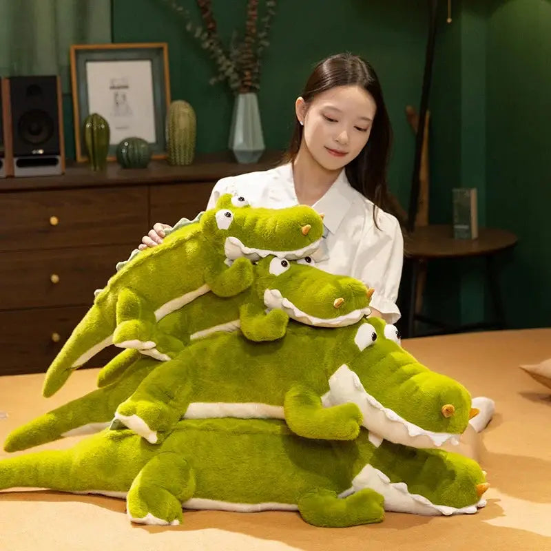 peluche crocodile géante