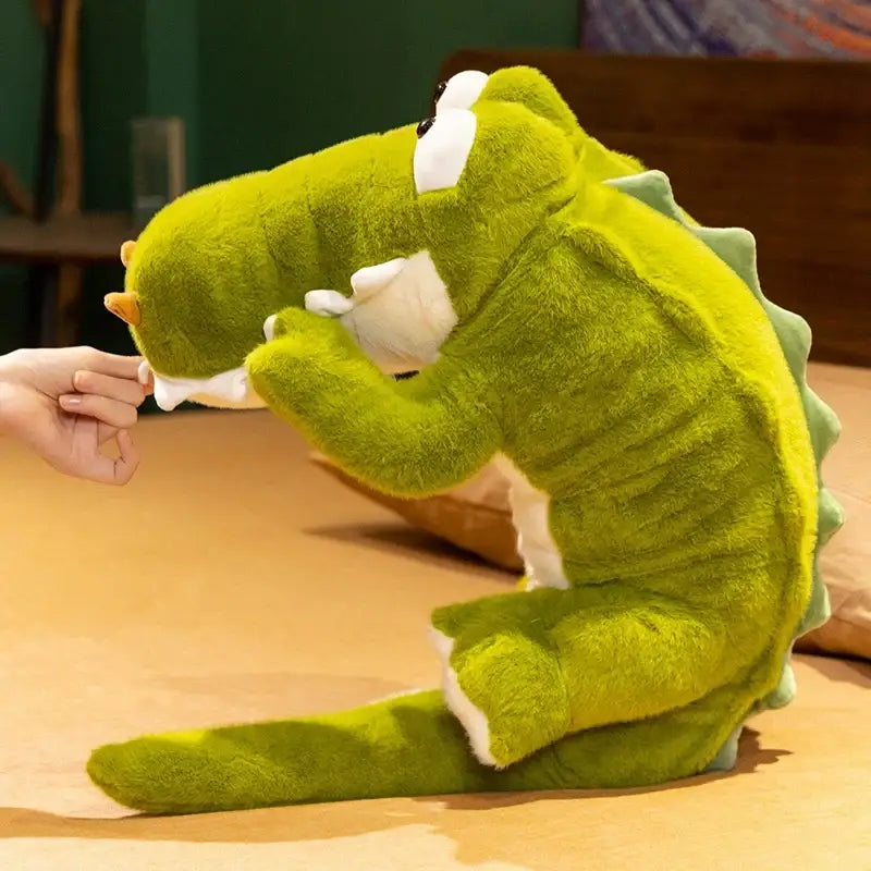 peluche crocodile géante
