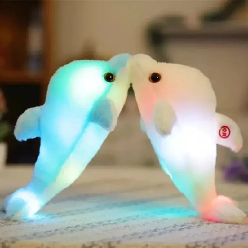 peluche dauphin lumineux