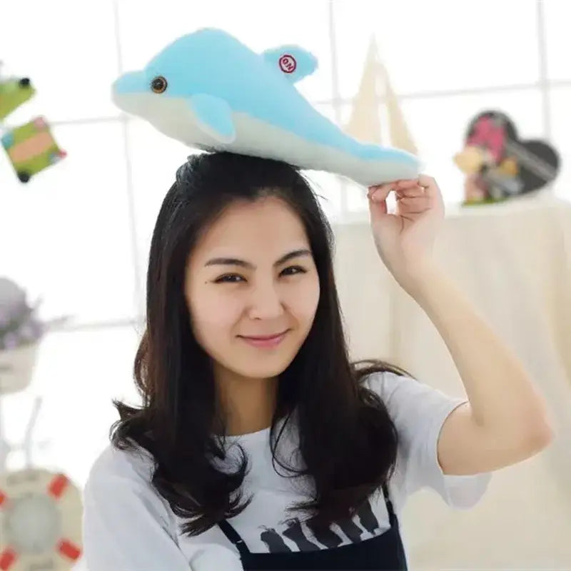 peluche dauphin lumineux