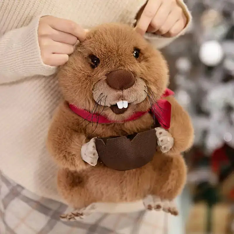 peluche de castor