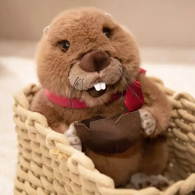 peluche de castor