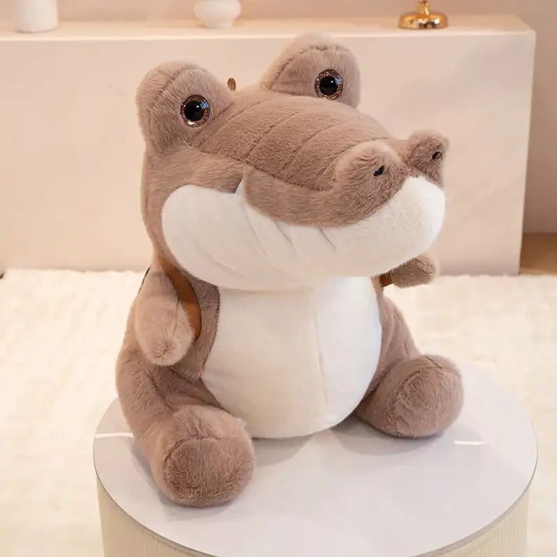 peluche de dinosaure - Brun / 20cm