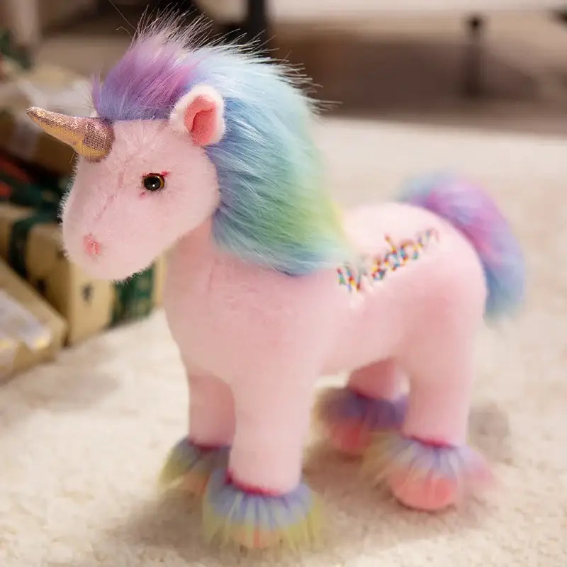 peluche de licorne - Rose
