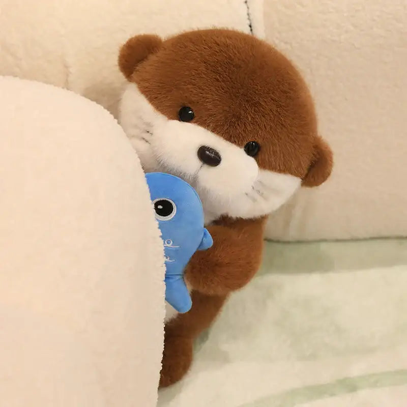 peluche de loutre