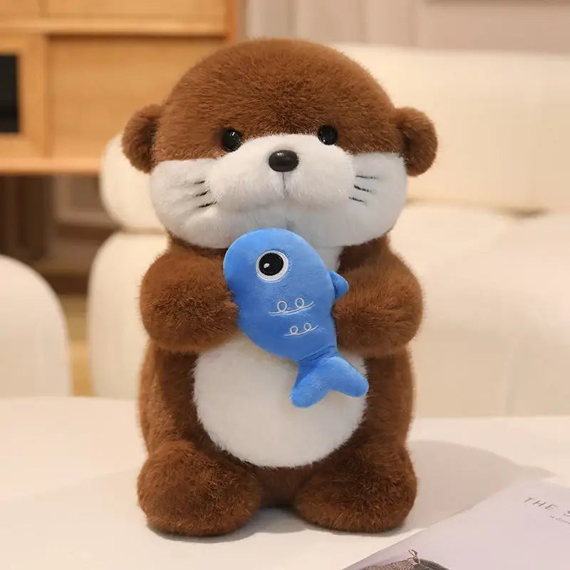 peluche de loutre