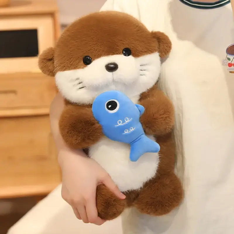 peluche de loutre