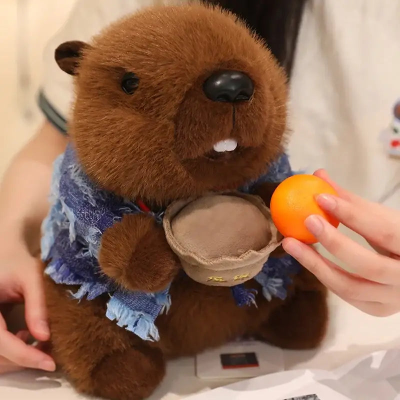 peluche de marmotte