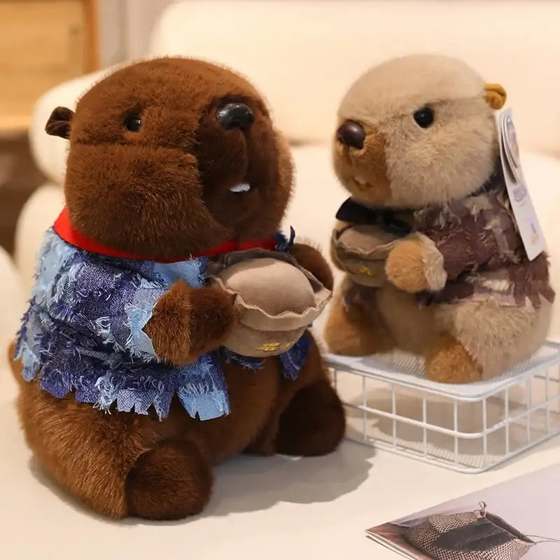 peluche de marmotte