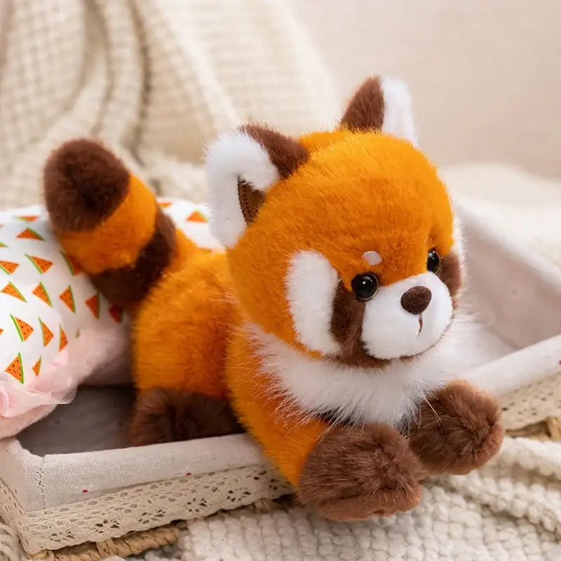 peluche de panda roux - 20cm