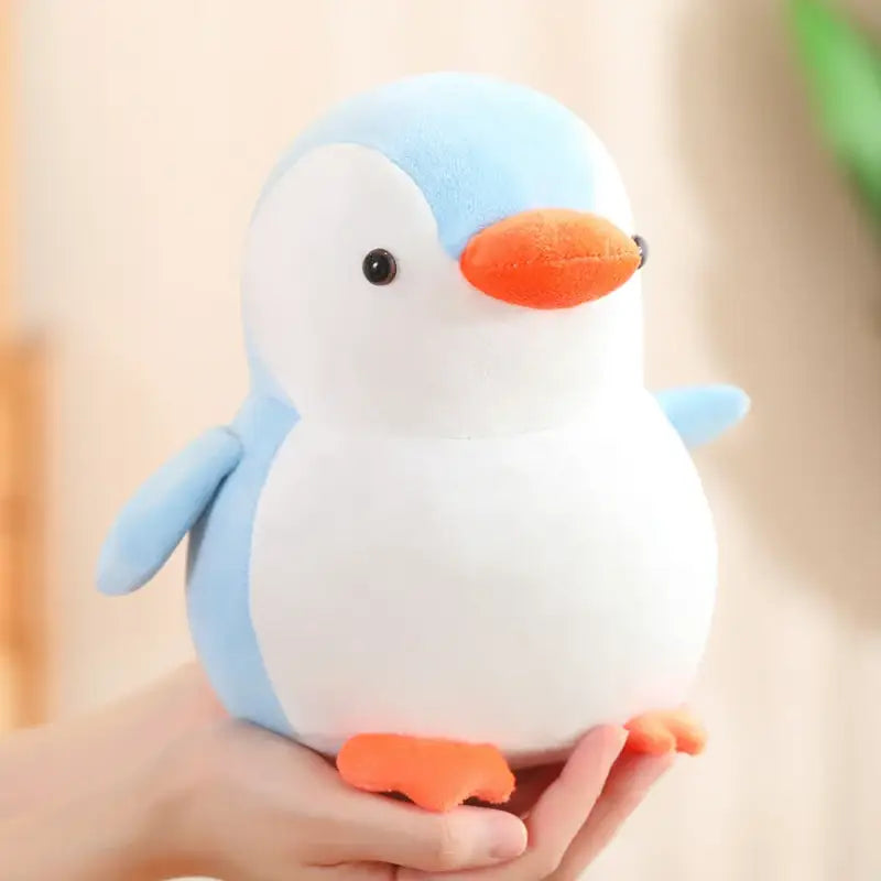 peluche de pingouin - Bleu / 20cm