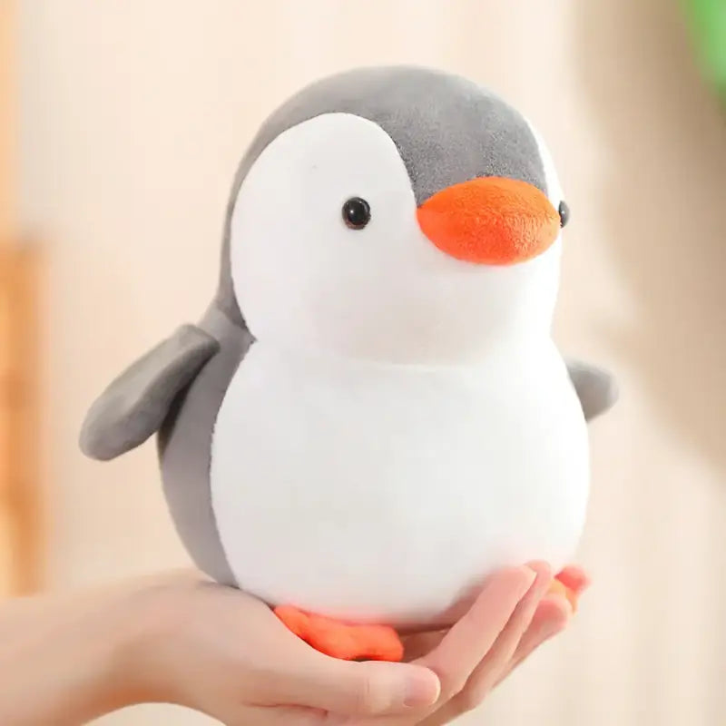 peluche de pingouin - Gris / 20cm