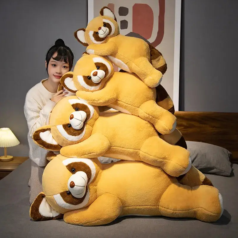 peluche de raton laveur