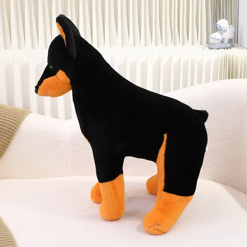 peluche doberman
