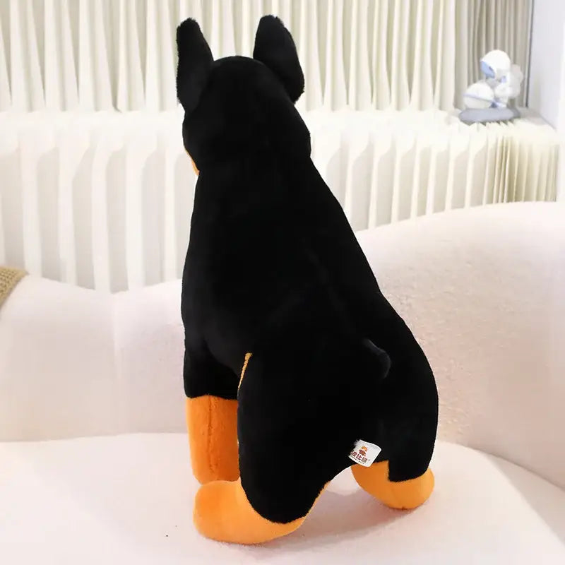 peluche doberman