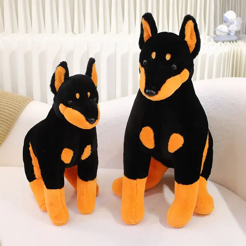 peluche doberman
