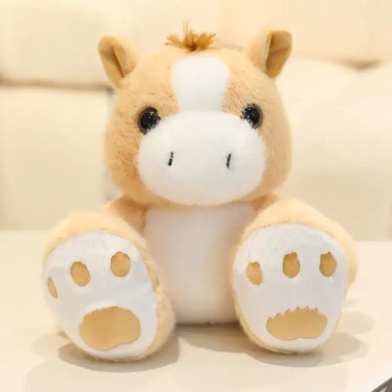 peluche doudou cheval
