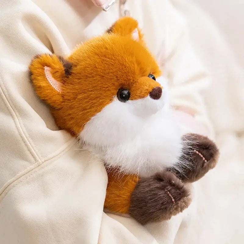 peluche doudou renard