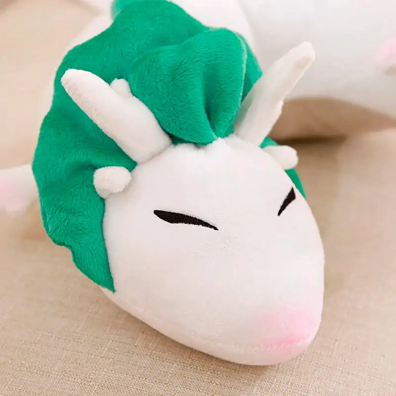 peluche dragon vert