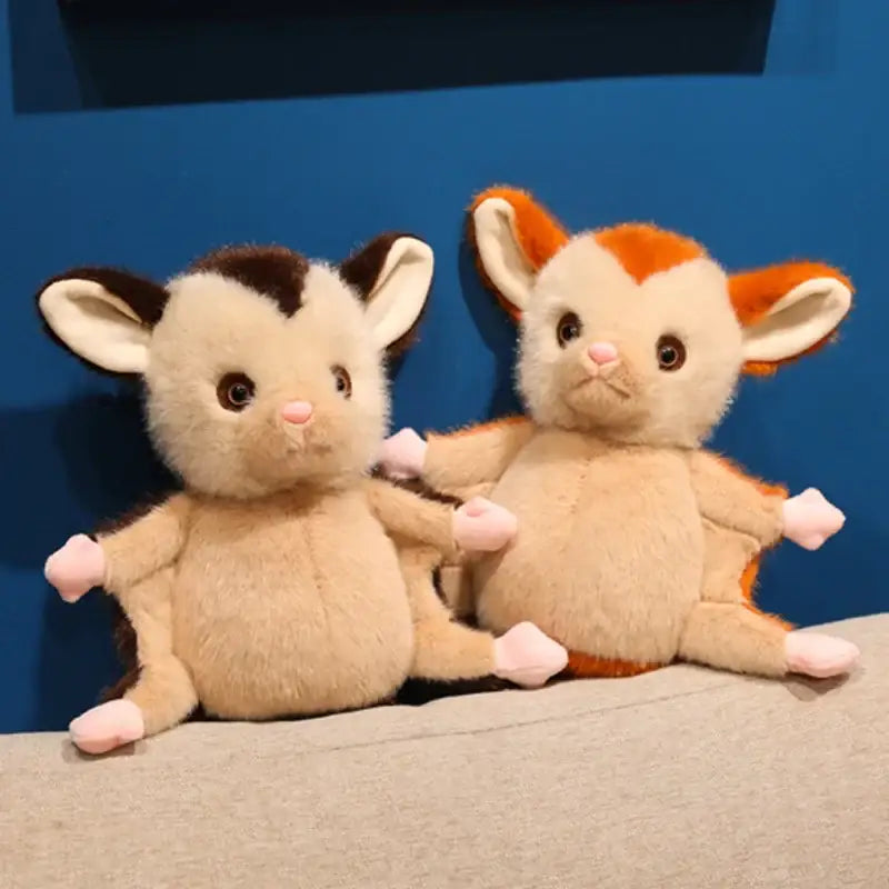 peluche ecureuil volant