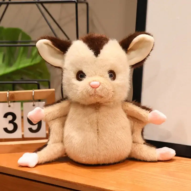 peluche ecureuil volant - Brun