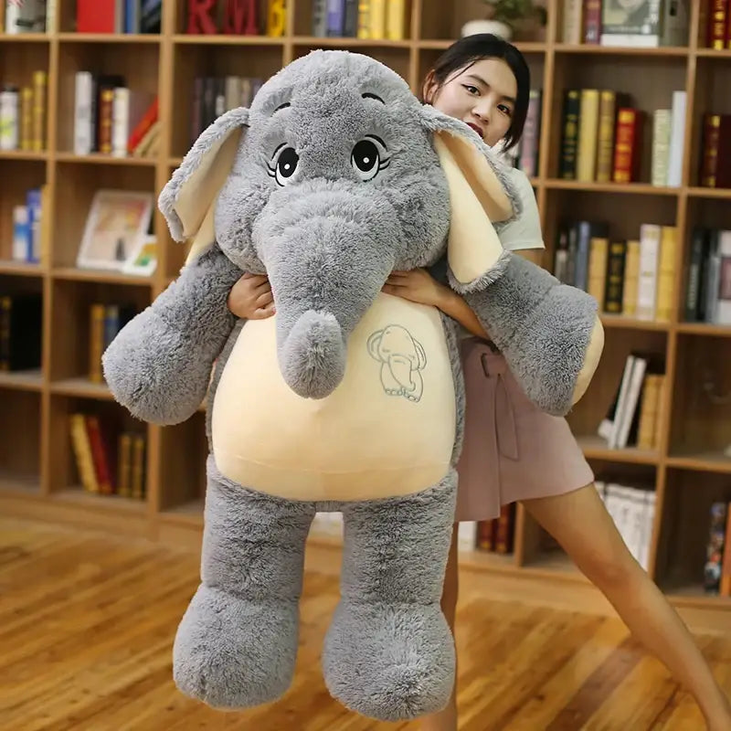 Peluche Elephant Geant - Peluche Elephant Geant