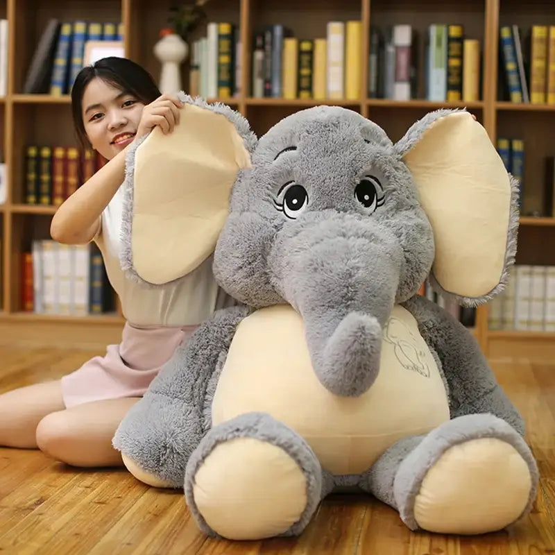 Peluche Elephant Geant - Peluche Elephant Geant