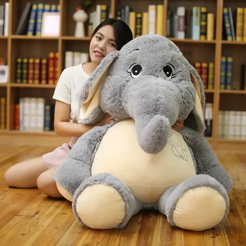 Peluche Elephant Geant - Peluche Elephant Geant