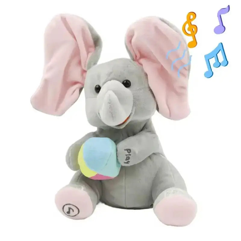 peluche elephant interactive