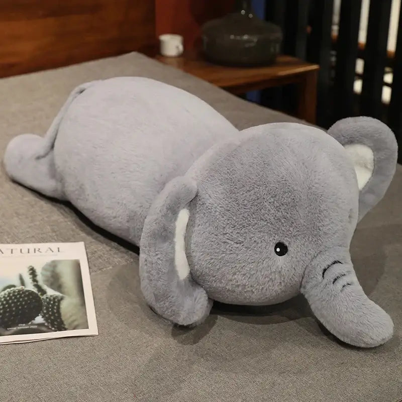 peluche elephant oreiller - 60cm