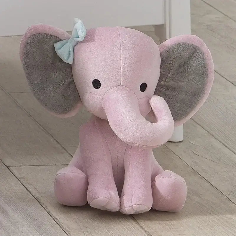 peluche éléphant rose