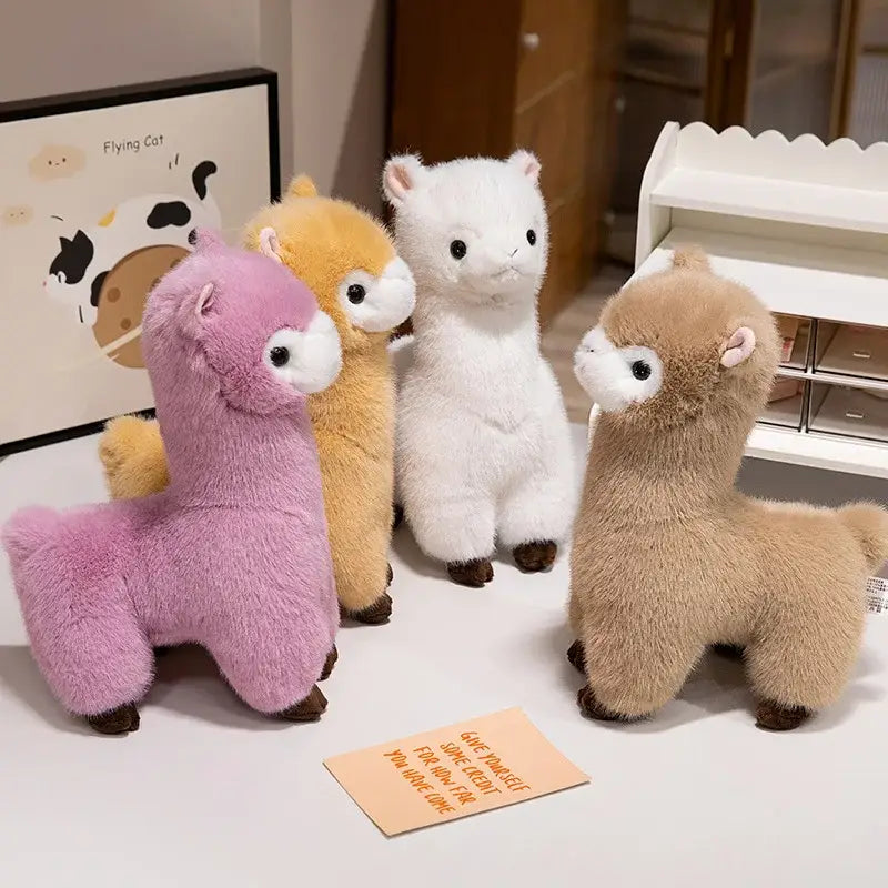 peluche en alpaga