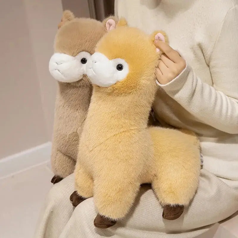 peluche en alpaga