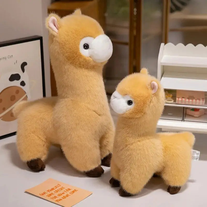 peluche en alpaga