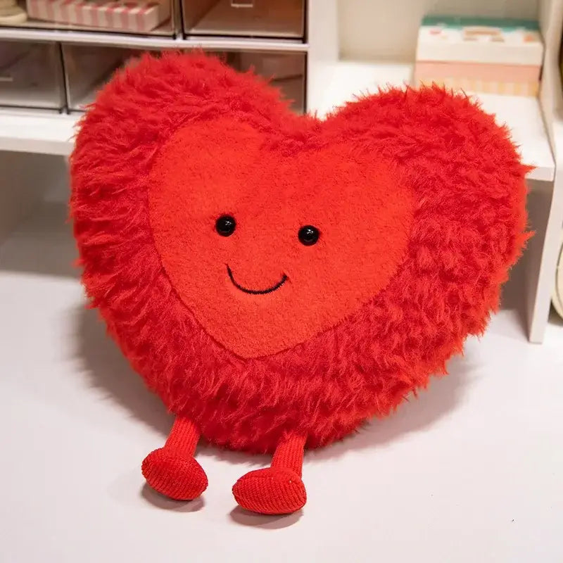 peluche en coeur