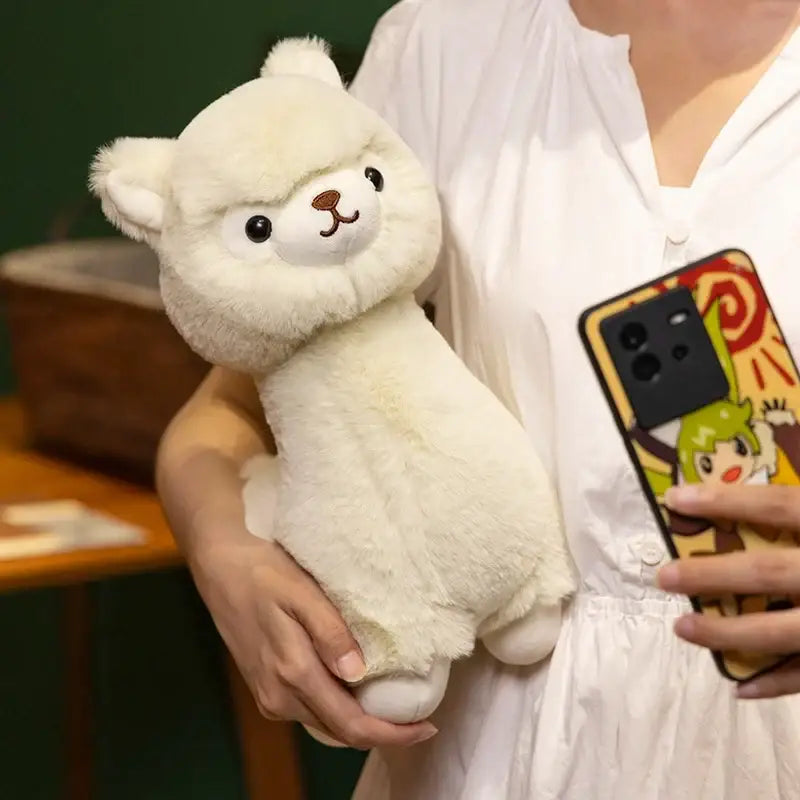 peluche en poil d’alpaga