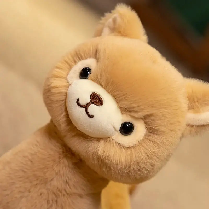 peluche en poil d’alpaga