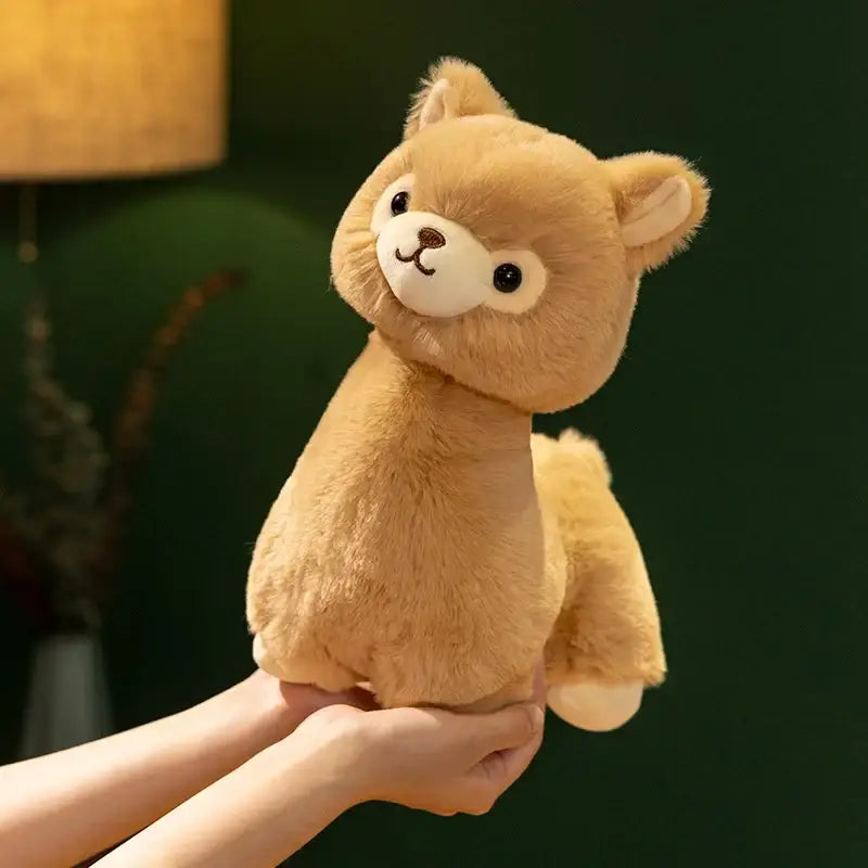 peluche en poil d’alpaga