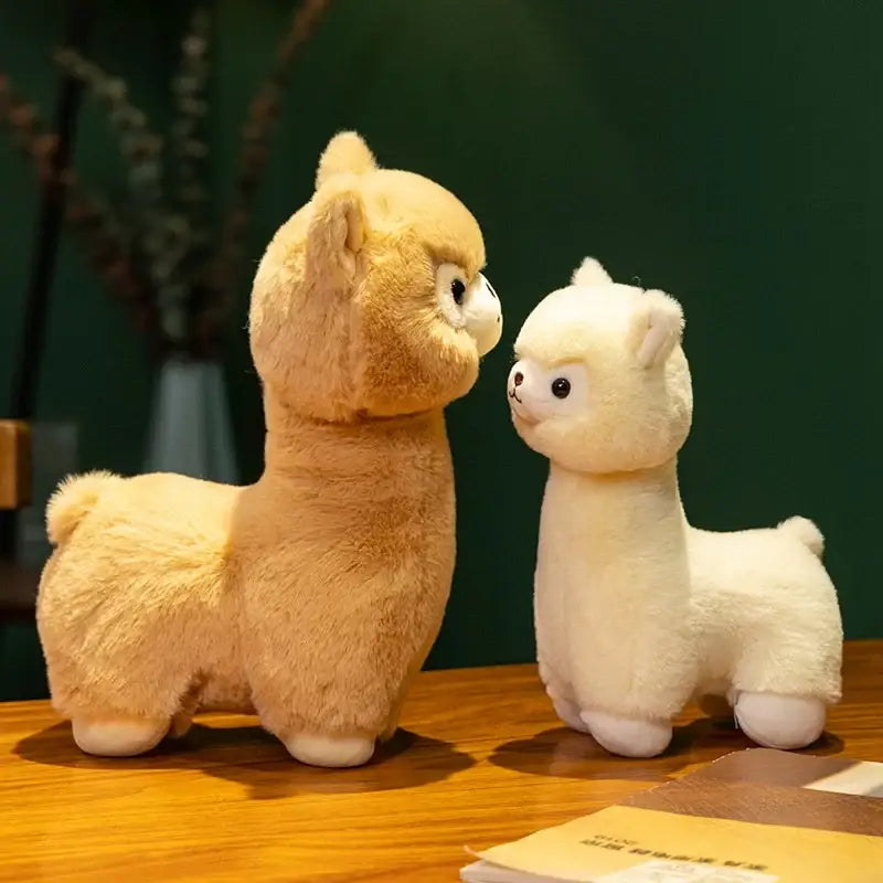 peluche en poil d’alpaga
