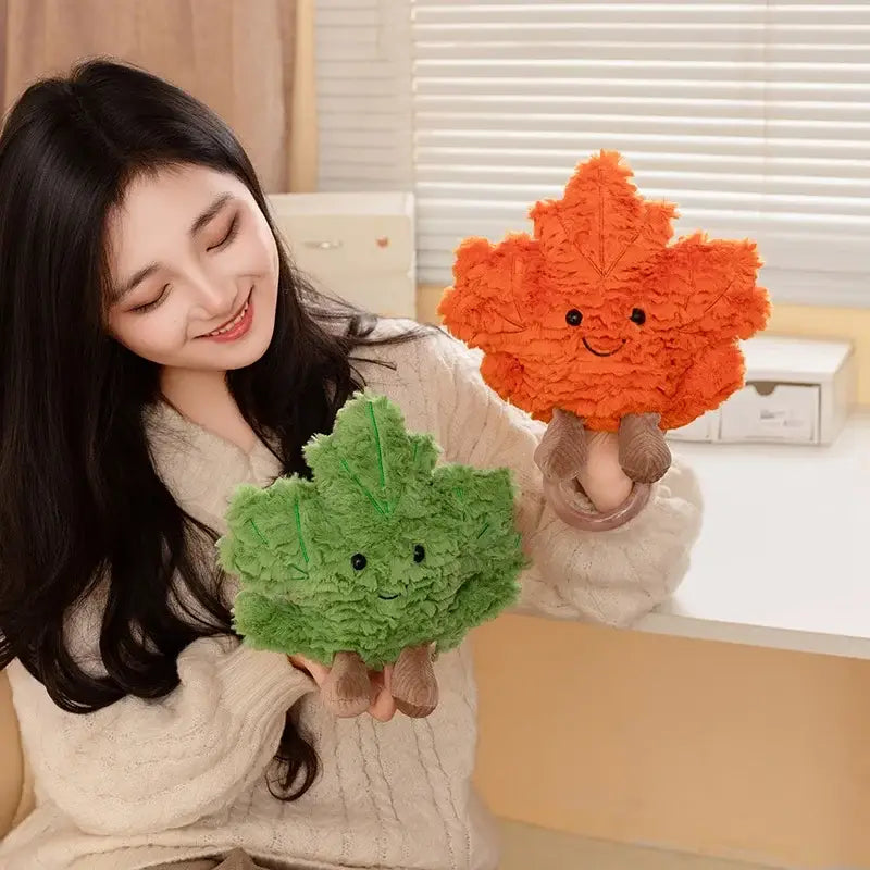 peluche feuille d’erable