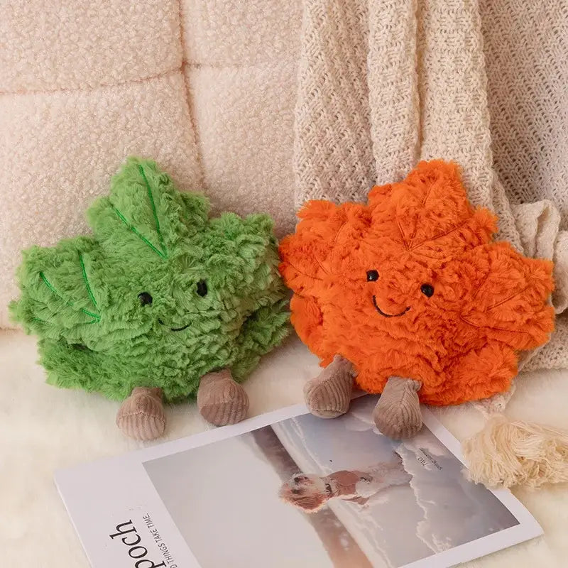 peluche feuille d’erable