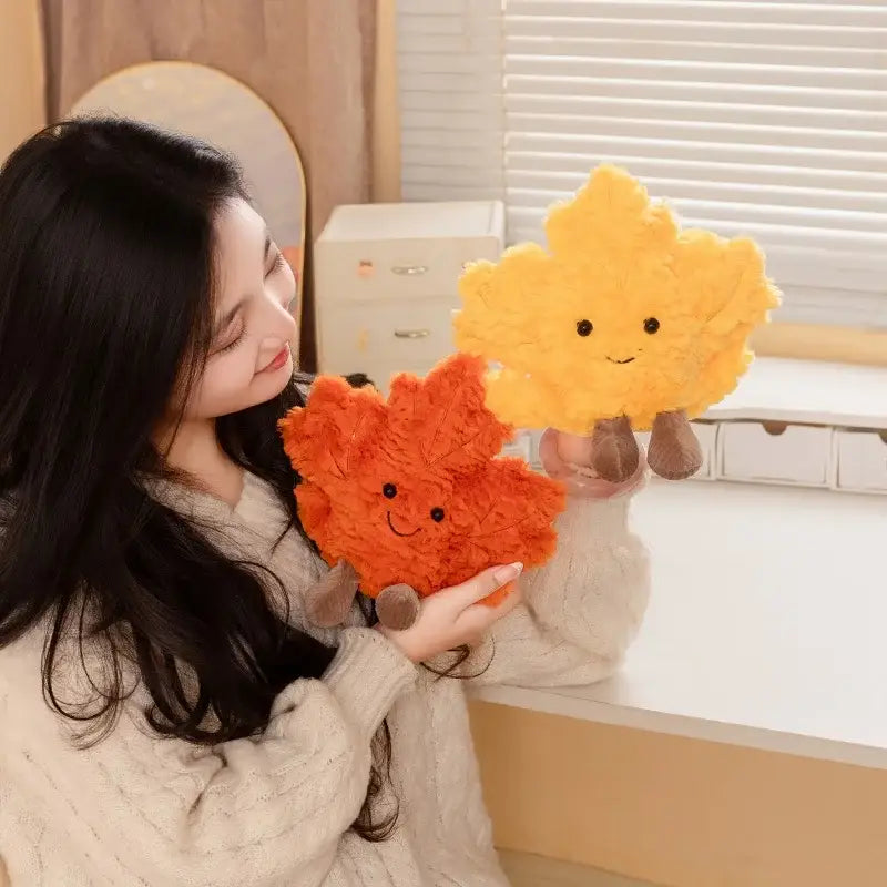 peluche feuille d’erable