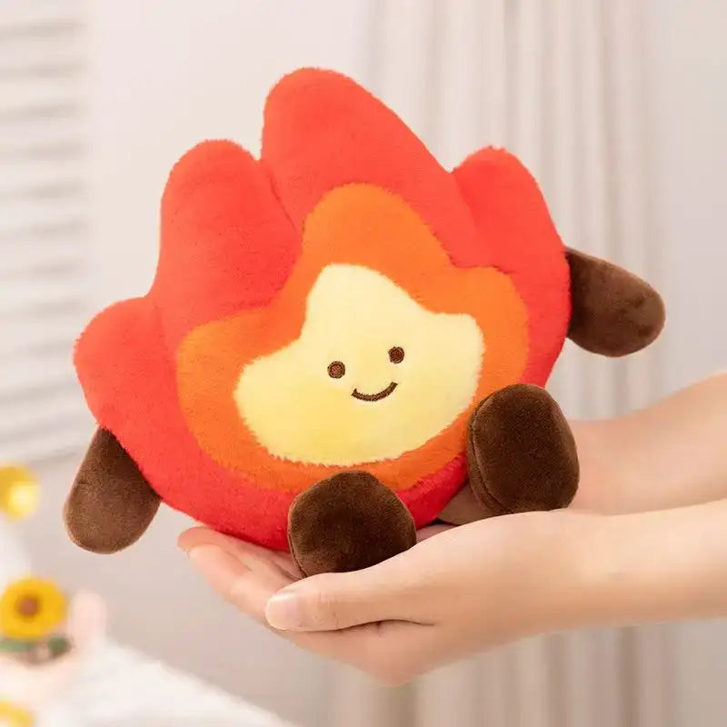 peluche flamme