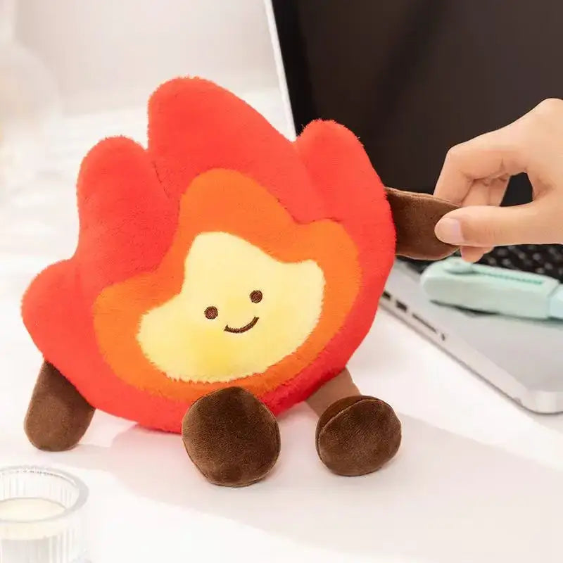 peluche flamme