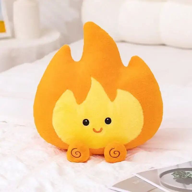 peluche flamme - Orange (45cm)