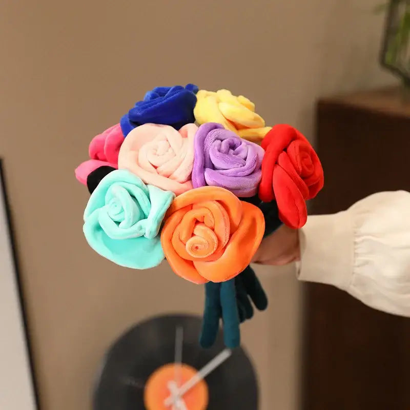 peluche fleurs