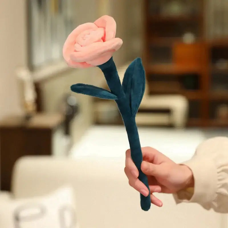 peluche fleurs - Rose