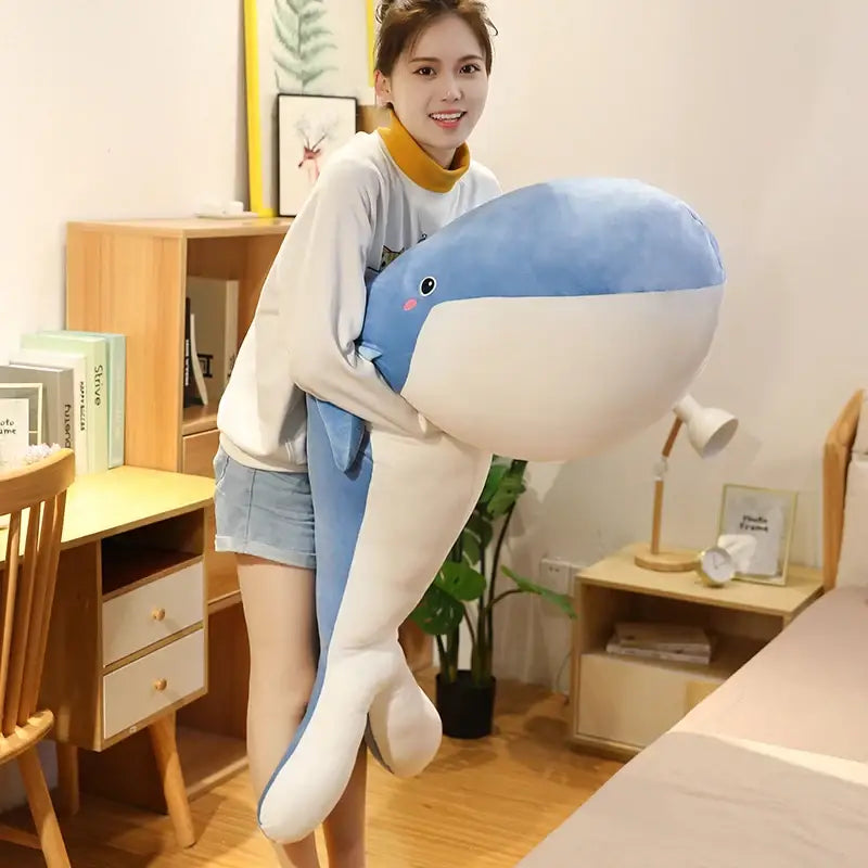 peluche géante baleine