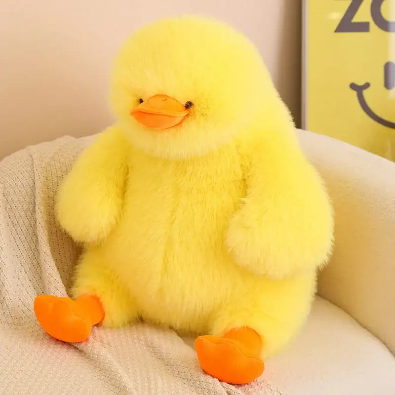 peluche géante canard Jaune / 40cm