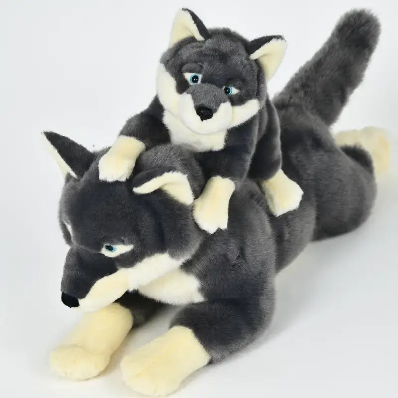 peluche géante loup